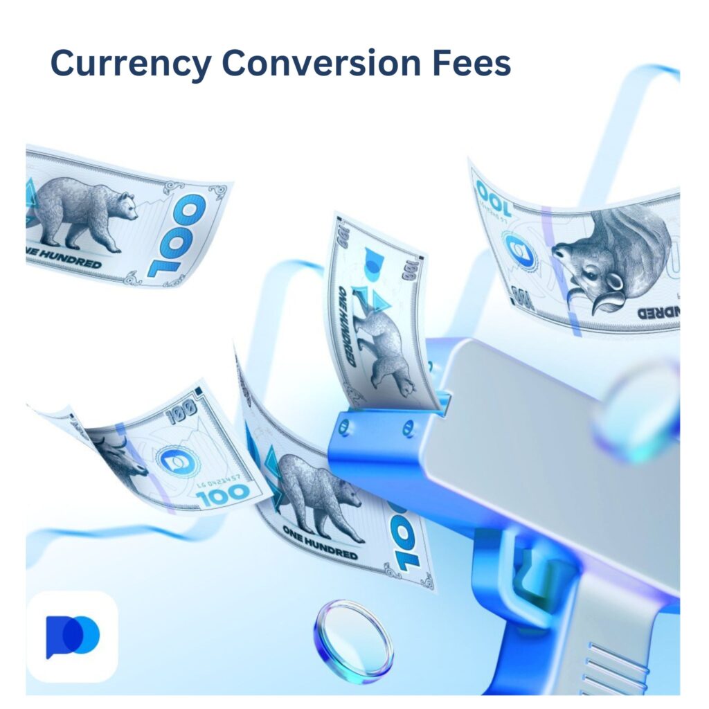 Currency conversion fees on Pocket Option.